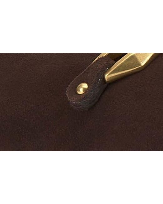 Vince Camuto Brown Virna Square Toe Flat