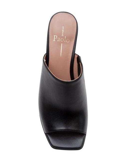 Linea Paolo Black Elle Platform Sandal