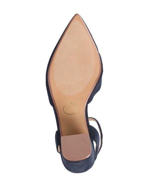 Journee Collection Blue Tyyra Pump