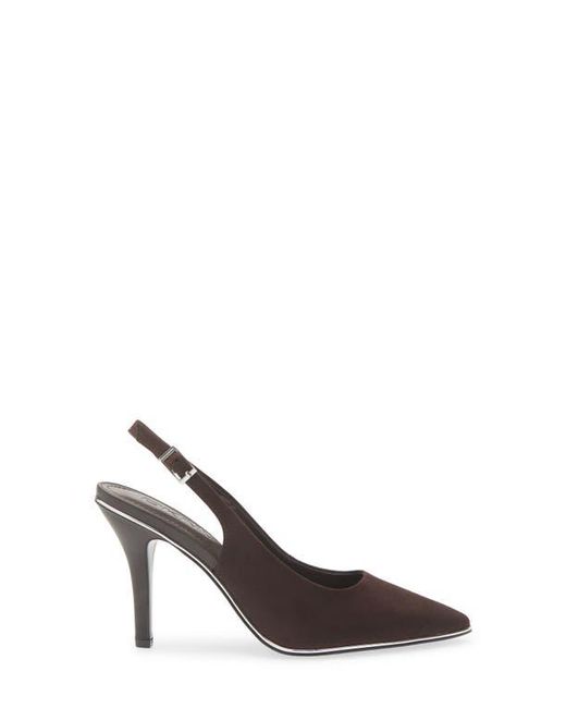 DKNY Black Preston Pointed Toe Slingback Pump