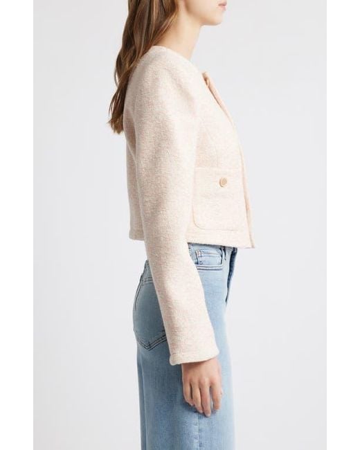 FRAME Blue The Tweed Jacket