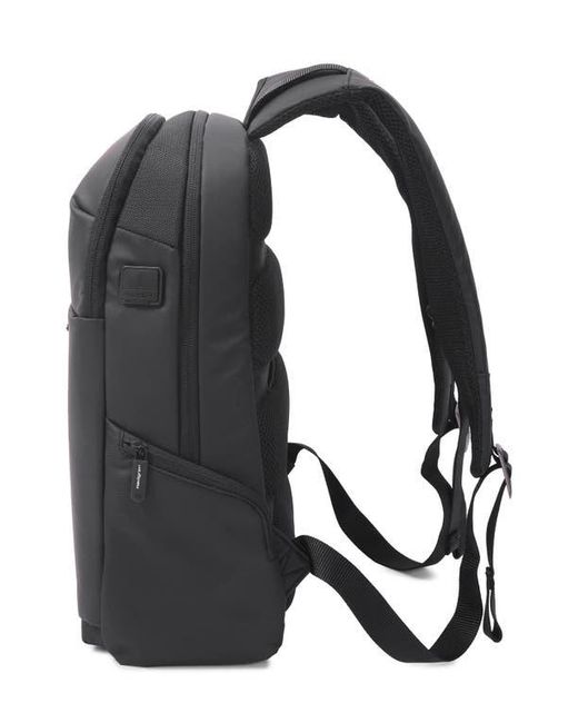 Hedgren Black Tram Laptop Backpack for men