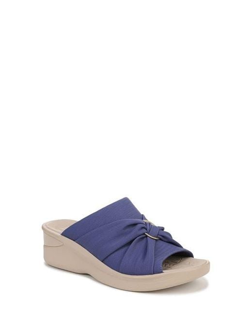 LifeStride Blue Serenade Slide Sandal