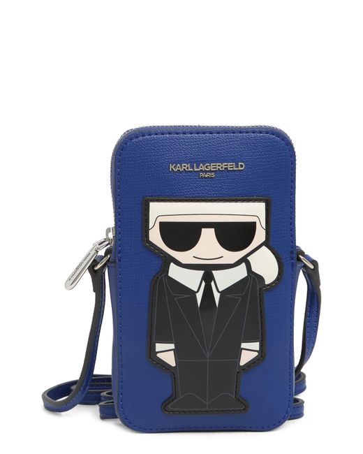 Karl Lagerfeld Maybelle Crossbody Bag In Postal Blue At Nordstrom Rack ...