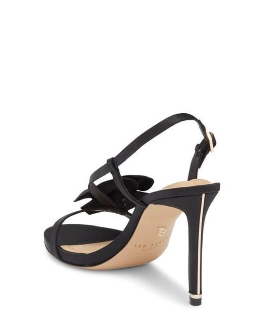 Ted Baker Black Slingback Sandal