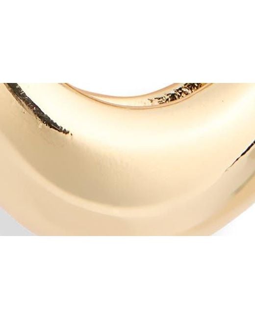 Leith Metallic 2-Pack Assorted Puffy Oval Earrings