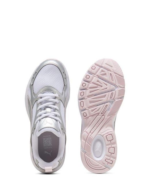 PUMA White Milenio Tech Lt Sneaker