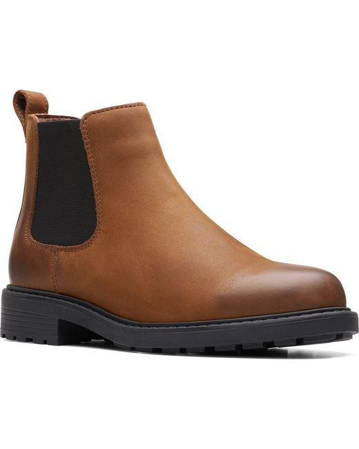 Clarks Brown Orinoco Lane Ankle Boot