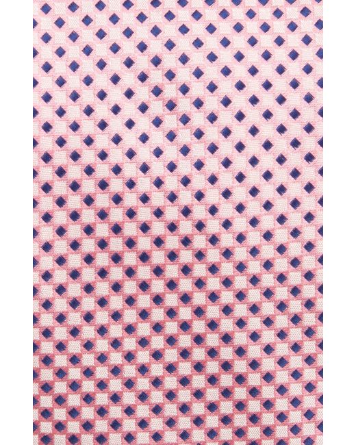 Tommy Hilfiger Pink Micro Neat Dot Tie for men