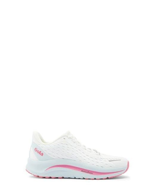 Gola White Alzir Speed Trainer Sneaker