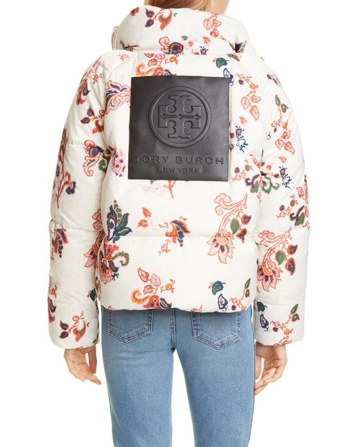Tory Burch Multicolor Reversible Down Jacket