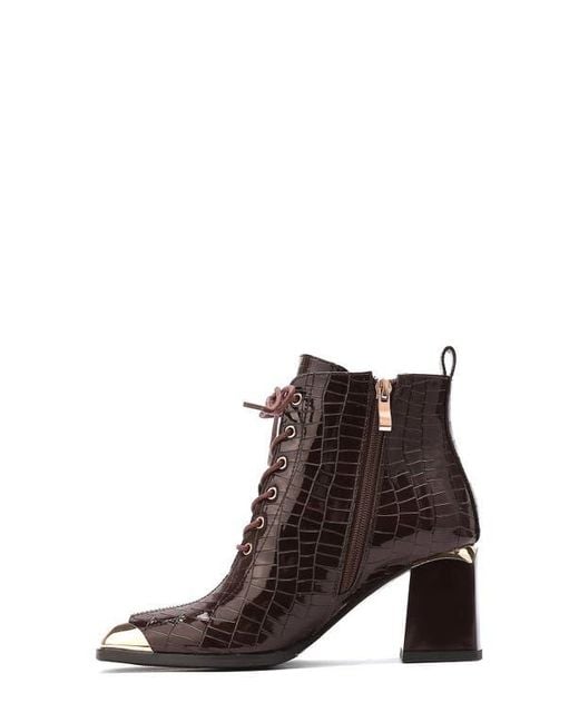 Ninety Union Brown Fantastic Lace Up Boot