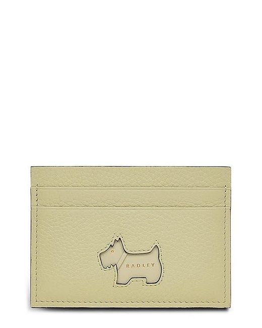 Radley Natural Cookie Cutter Leather Card Case