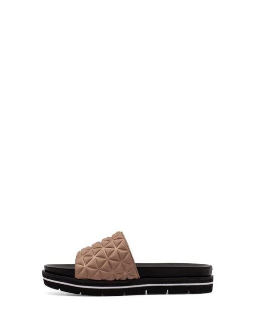 Linea Paolo White Leah Slide Sandal