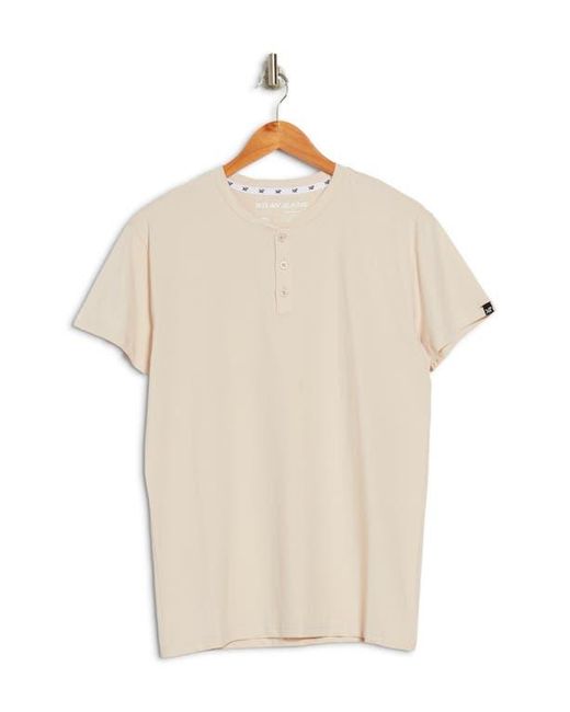 Xray Jeans White Short Sleeve Henley for men