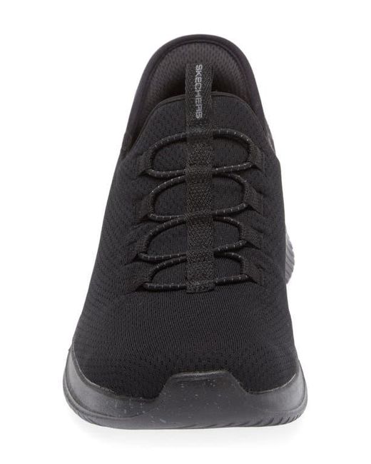 Skechers Black Ultra Flex 3.0 Right Away Slip-On Sneaker for men