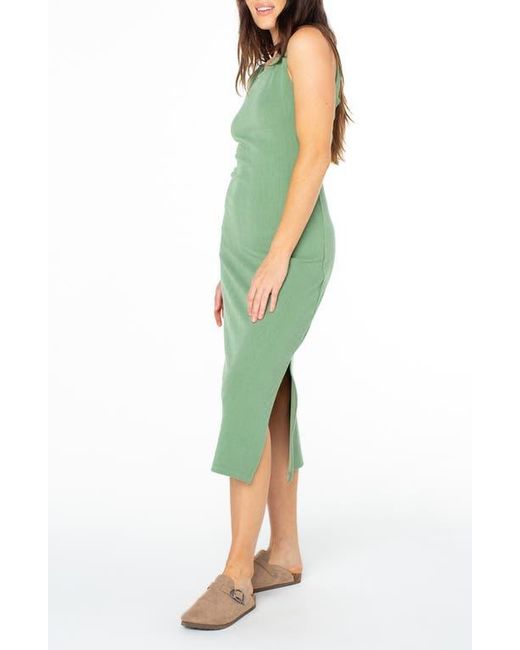 Roxy City Lights Tank Midi Dress in Green | Lyst Roxy City Lights Tank Midi Dress in Green | Lyst