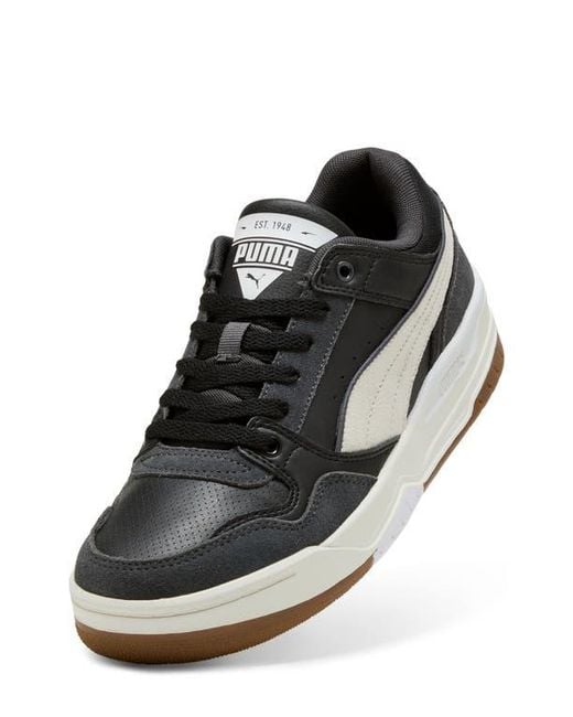 PUMA Black Rebound Retro Sd Sneaker for men