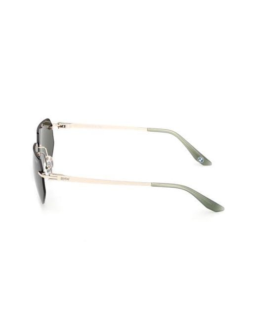 BMW Gray 59Mm Sunglasses for men