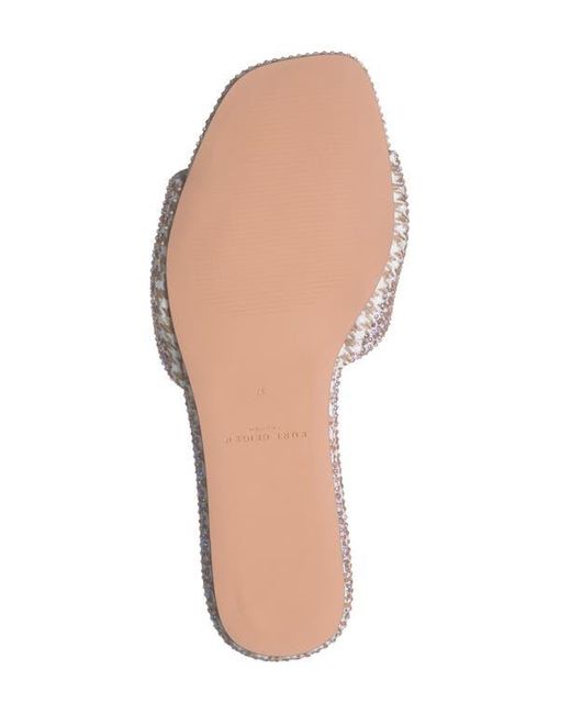 Kurt Geiger Pink Brixton Slide Sandal