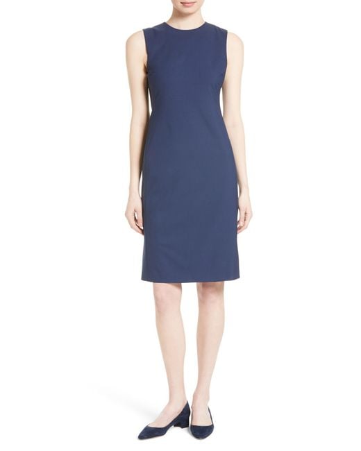 Theory stretch hotsell wool shift dress