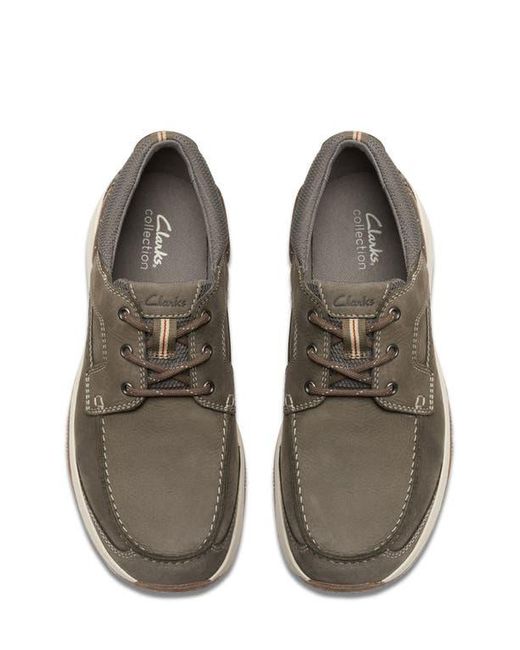 Clarks Brown Sailview Sneaker for men