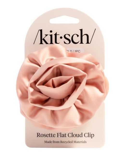 Kitsch Pink Rosette Cloud Hair Clip