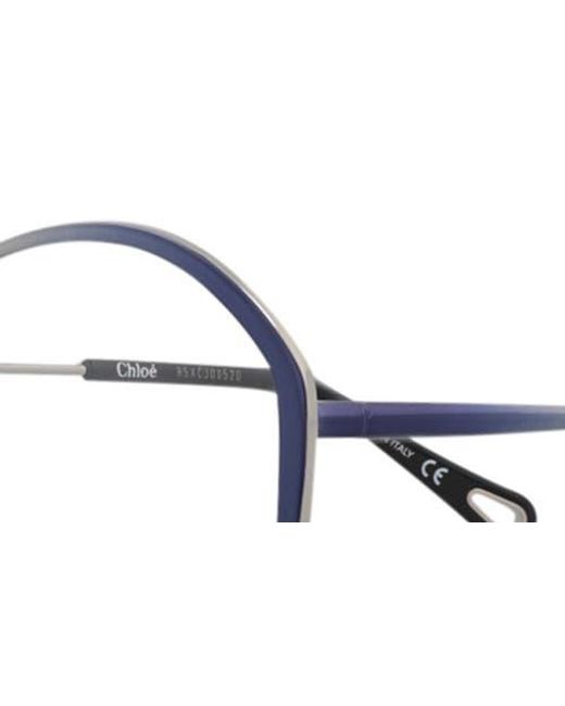 Chloé Multicolor Core 57Mm Rectangular Optical Glasses