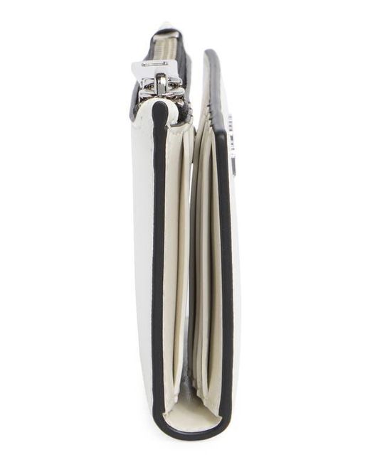 Marc Jacobs White Trademarc Medium Flat Wallet