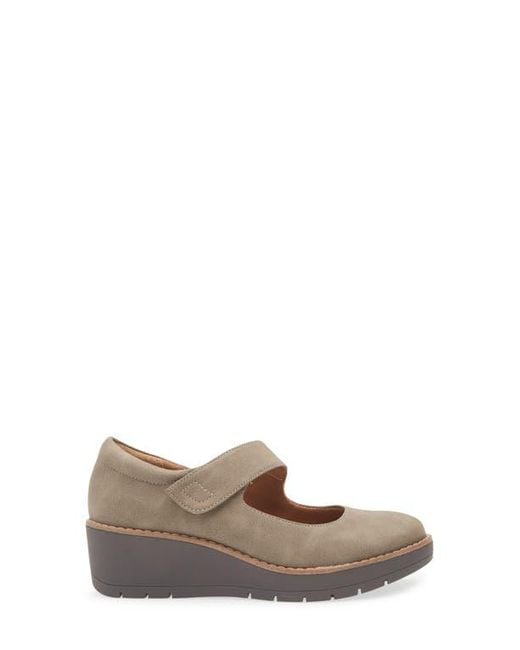 EuroSoft Brown Franlee Mary Jane Flat