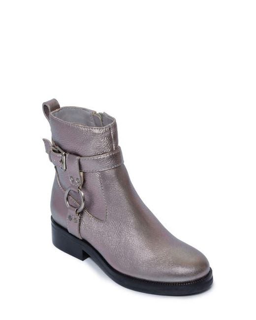 Bernardo Gray Tyra Moto Boot