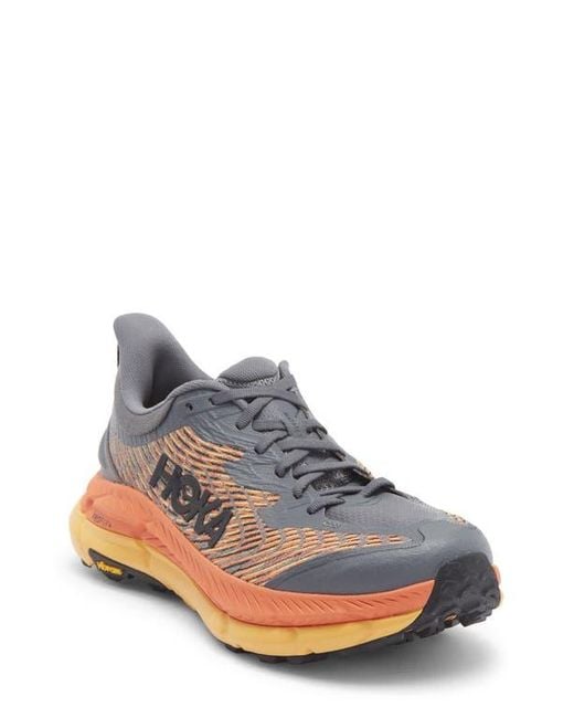 Hoka One One Blue Mafate Speed 4 Trail Running Shoe for men