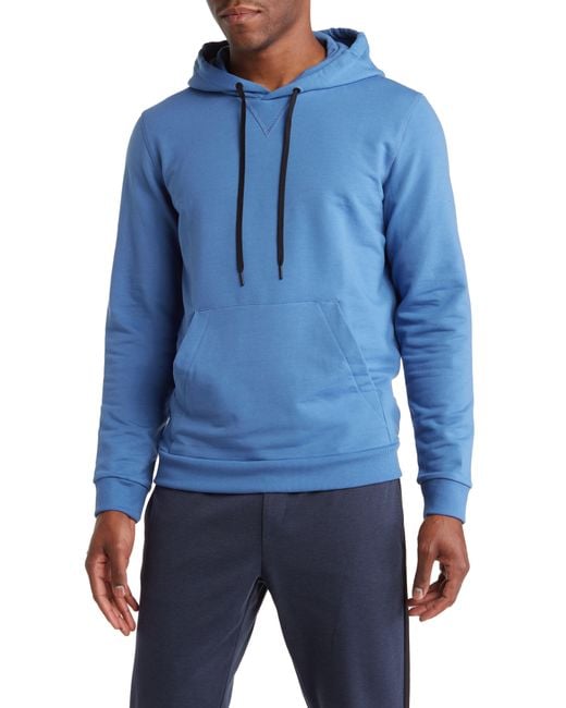 Theory Essential Knit Hoodie In Cornflower Blue At Nordstrom Rack for ...