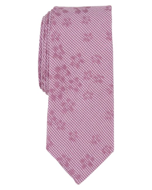 Original Penguin Purple Brenner Solid Tie for men