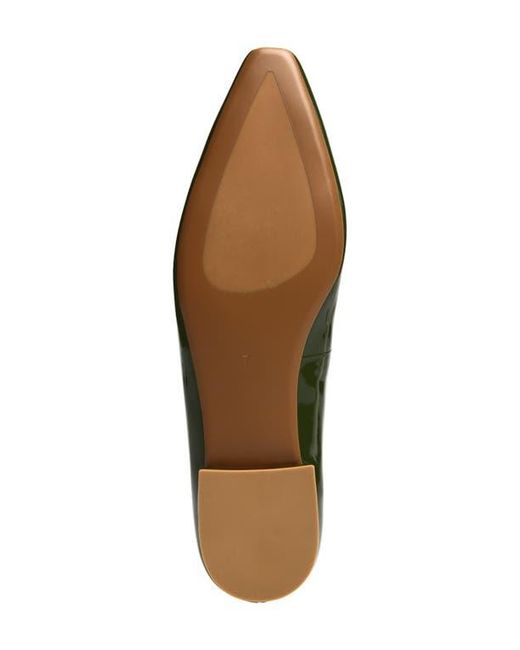 Jeffrey Campbell Green Hinted Pointed Toe Flat
