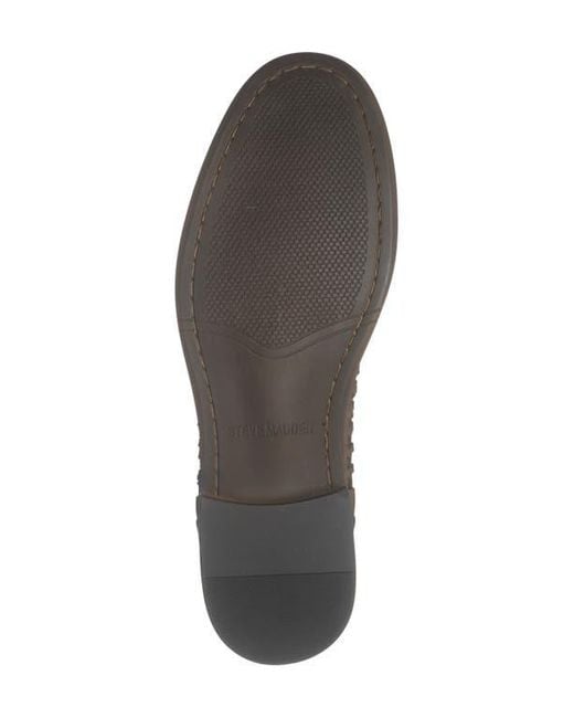 Steve Madden Brown Gaetano Woven Loafer for men