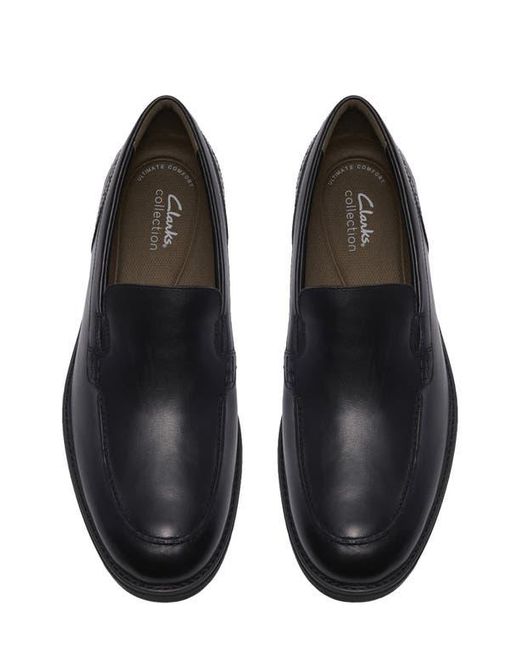 Clarks Black Emmet Flexway Loafer for men
