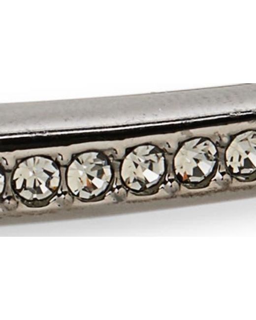 Nadri Multicolor Channel Set Cz Hinged Bangle Bracelet