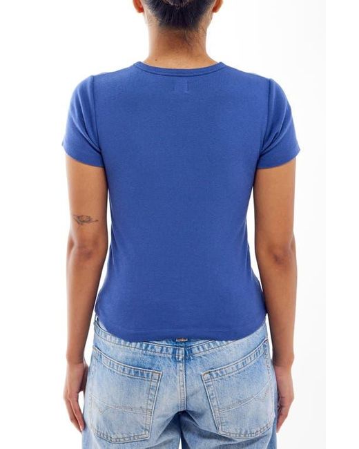 BDG Blue You Problem Graphic Baby Tee