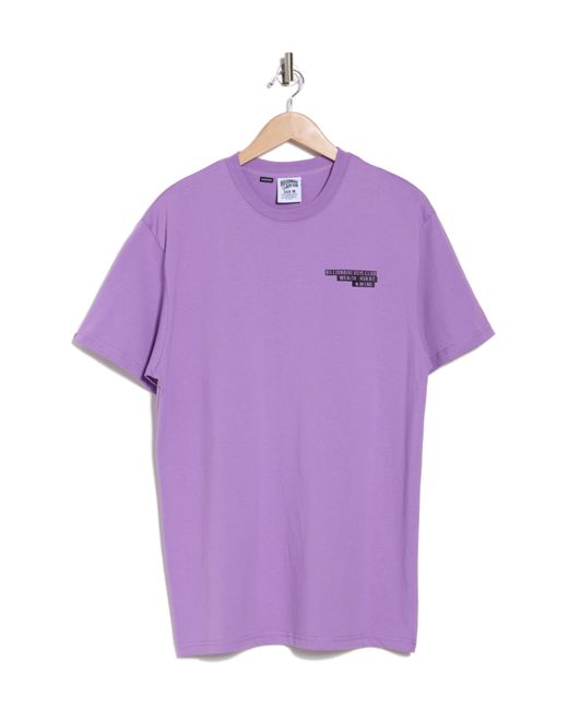 BBCICECREAM Purple Beyond Graphic T-shirt for men