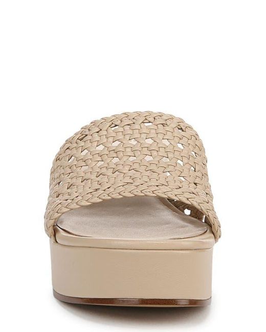 Vince Natural Margo Woven Platform Sandal