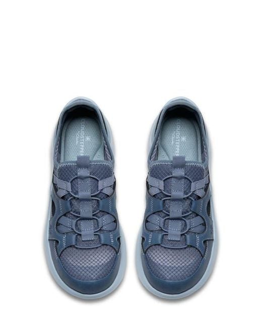 Clarks Blue Solevana Step Sneaker