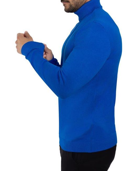 Xray Jeans Blue Turtleneck Pullover Sweater for men