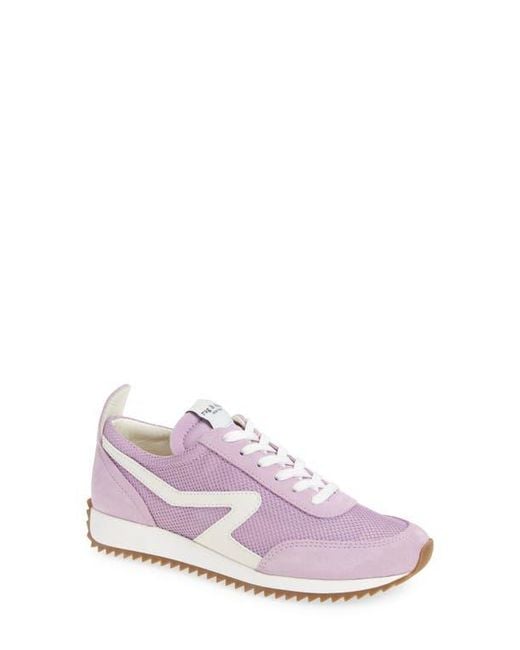 Rag & Bone Purple Retro Runner Mesh Sneaker