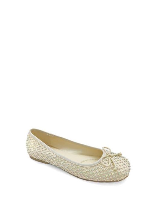 Kenneth Cole Natural Elstree Mesh Ballet Flat