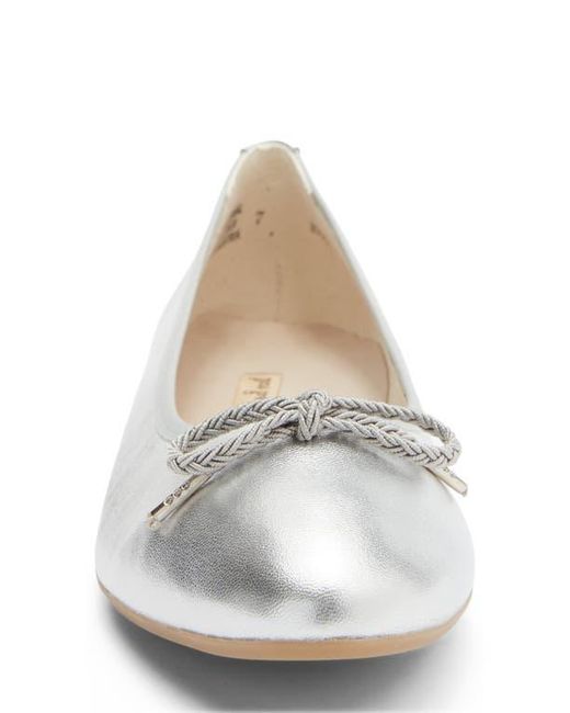 Paul Green White Rylan Ballet Flat