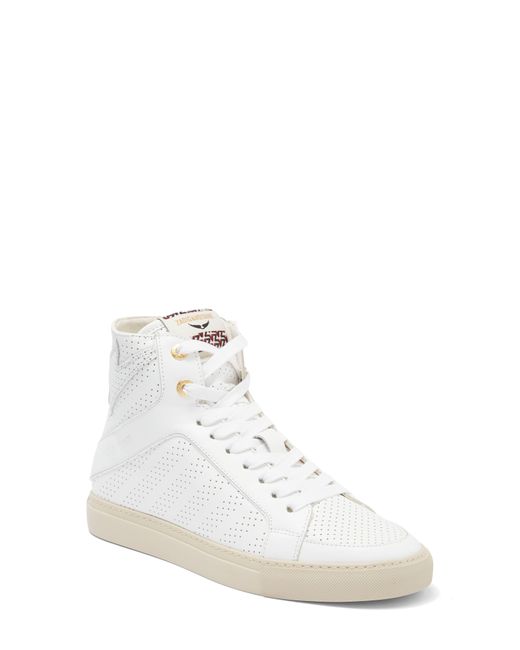 Zadig & Voltaire White Flash High-top Sneaker