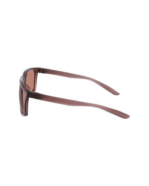 Nike Pink Chaser Ascent 59Mm Rectangular Sunglasses for men