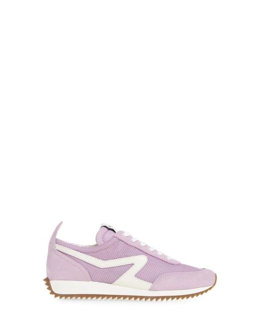 Rag & Bone Purple Retro Runner Mesh Sneaker