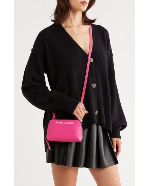 Marc Jacobs Pink Small Leather Crossbody Bag